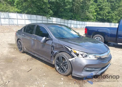 2016 Honda Accord Sport from USA, damaged, VIN 1HGCR2F55GA095341